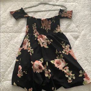 Off the shoulder dress